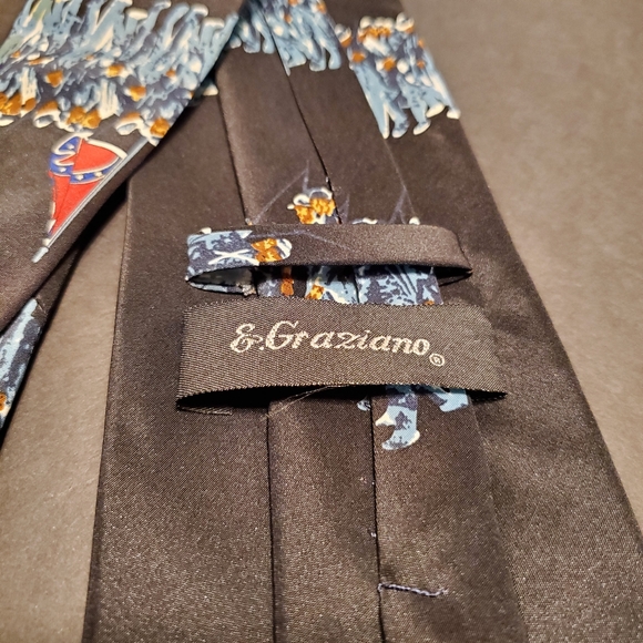 Black Civil War Tie - Picture 3 of 5